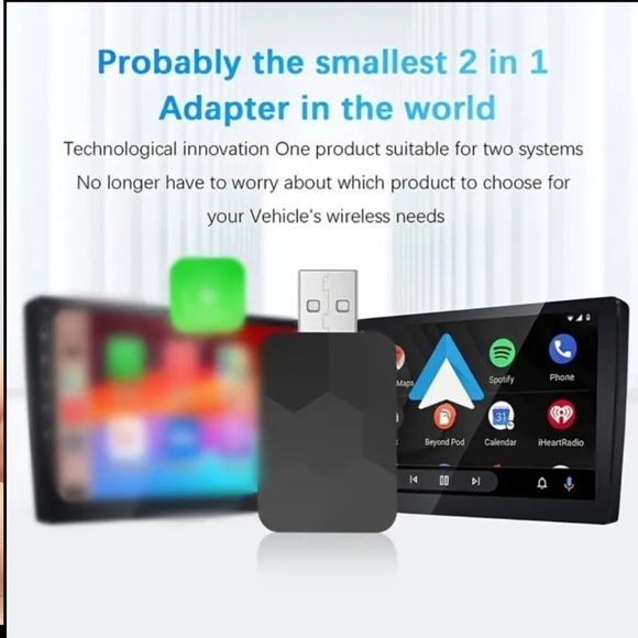 New 
Wireless Carplay Adapter, 2 in 1 Wireless Car Play - Picture 10 of 10